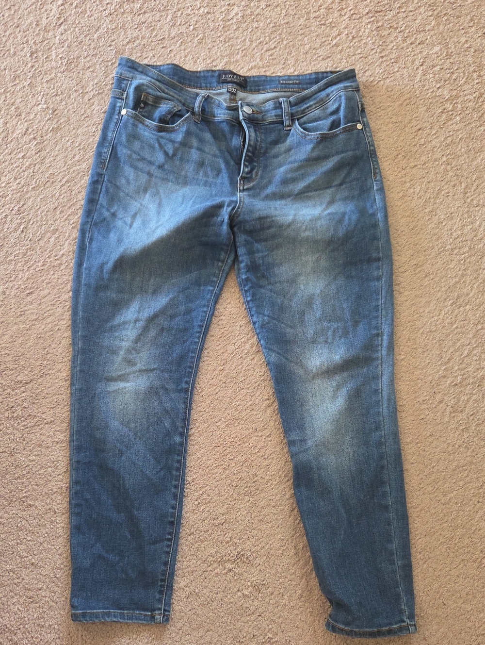 Judy Blue Washed Blue Skinny Jeans